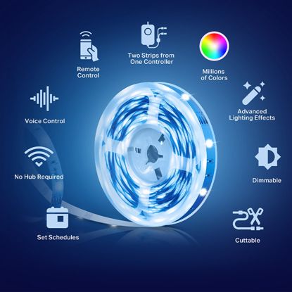 Fotografija izdelka TP-LINK Tapo L900-10 Smart WiFi RGB LED 2x5m pametni trak