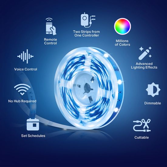 Fotografija izdelka TP-LINK Tapo L900-10 Smart WiFi RGB LED 2x5m pametni trak