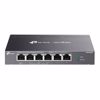 Fotografija izdelka TP-LINK Omada DS106GPP 6-port gigabit 3x PoE+ 1x PoE++ unmanaged mrežno stikalo-switch