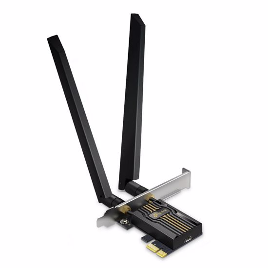 Fotografija izdelka TP-LINK Archer TBE552E BE9300 WiFi7 Bluetooth 5.4 Tri-Band PCIe mrežna kartica