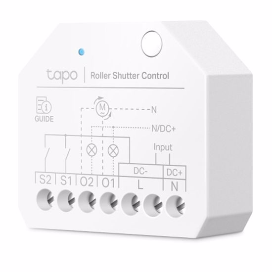 Fotografija izdelka TP-LINK Tapo S112 Smart Switch Module WiFi/Bluetooth vgradno 2-kanalno pametno stikalo