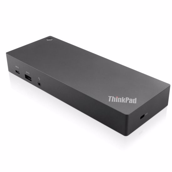 Fotografija izdelka LENOVO THINKPAD Hybrid USB-C + USB-A (40AF) 90W dock priklopna postaja