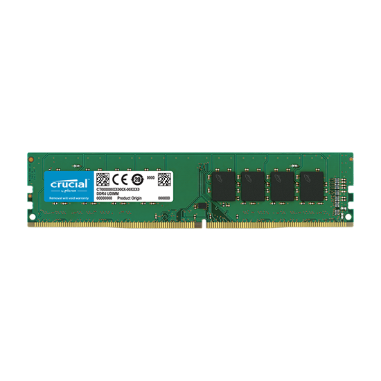Fotografija izdelka Crucial 8GB DDR4-3200 DIMM PC4-25600 CL22, 1.2V
