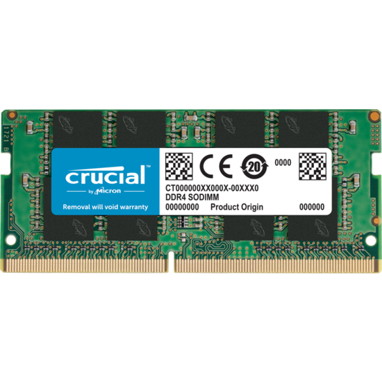 Fotografija izdelka Crucial 16GB DDR4-3200 SODIMM PC4-25600 CL22, 1.2V