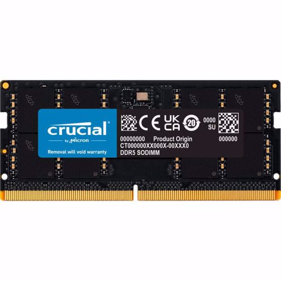 Fotografija izdelka Crucial 8GB DDR5-5600 SODIMM PC5-44800 CL46, 1.1V