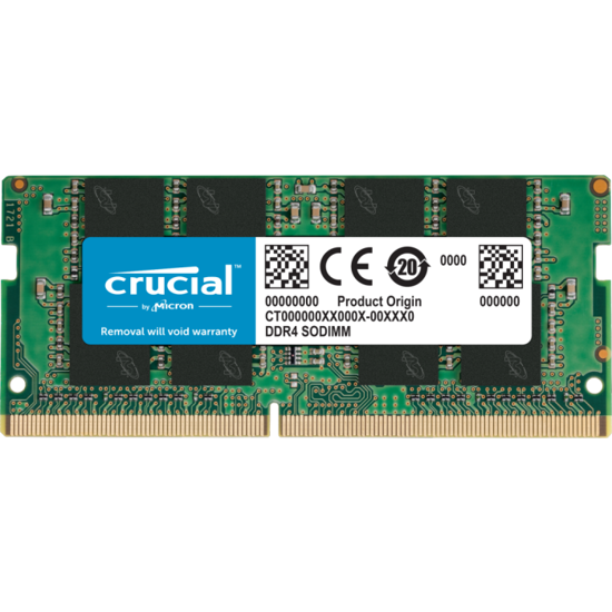 Fotografija izdelka Crucial 8GB DDR4-3200 SODIMM PC4-25600 CL22, 1.2V