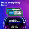 Fotografija izdelka Crucial 32GB Kit (2x16GB) DDR4-3200 DIMM PC4-25600 CL22, 1.2V