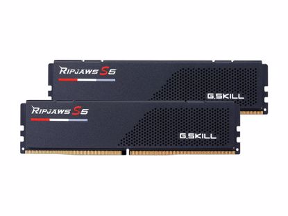 Fotografija izdelka RAM DDR5 64GB Kit (2x 32GB) PC5-48000 6000MT/s CL30 1.4V, G.SKILL Ripjaws S5, Intel XMP