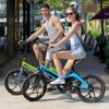 Fotografija izdelka MS ENERGY I10 električno kolo, zložljivo, 20" pnevmatike, 250W motor, 36V 7.8Ah 280Wh baterija, Shimano, do 50 km, disk zavore, LCD zaslon, LED osvetlitev, črno sivo