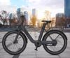 Fotografija izdelka MS ENERGY CITYZEN C102 električno kolo, cestno / mestno, 24 x 3", 250W motor, 36V 9.6Ah 345Wh baterija, do 70km, mehanske disk zavore, vzmetne vilice, LED zaslon, sivo