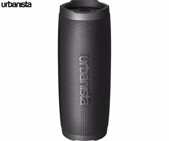 Fotografija izdelka URBANISTA NASHVILLE prenosni zvočnik, 20W, Bluetooth® 5.2, TWS, do 18 ur predvajanja, upravljanje z gumbi, IPX7 vodoodpornost, USB Type-C, črn (Midnight Black)