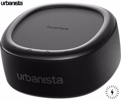 Fotografija izdelka URBANISTA MALIBU prenosni SOLARNI zvočnik, solarno polnjenje, Bluetooth® 5.2, TWS / Stereo Link, polnilna baterija, brezplačna aplikacija, IP67 vodoodpornost, USB Type-C, črn (Midnight Black)
