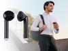 Fotografija izdelka TREVI HMP 12E20 AIR mini Bluetooth 5.1 slušalke z mikrofonom, TWS, polnilna enota, touch kontrola, črne