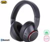 Fotografija izdelka TREVI DJ 12E90 brezžične naglavne slušalke, Bluetooth 5.3, Active Noise Cancelling, mikrofon, prostoročno telefoniranje, zložljive, polnilna baterija, USB Type-C, + torbica, črne