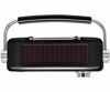Fotografija izdelka MANTA RDI918B SOLAR radijski sprejemnik, FM/AW/SW, Bluetooth 5.0, USB/AUX-in/microSD, vgrajena baterija + SOLARNO napajanje, Retro, črn