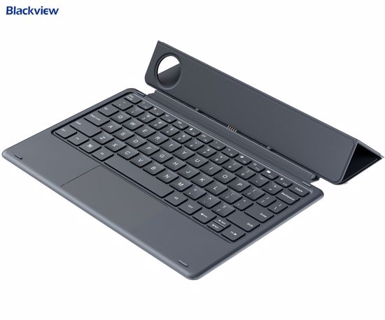 Fotografija izdelka Blackview ZENO 10 magnetna tipkovnica, za model ZENO 10, 78 tipk, magnetna pritrditev, Silent tipke, touchpad sledilna ploščica, ultra lahka teža, črna