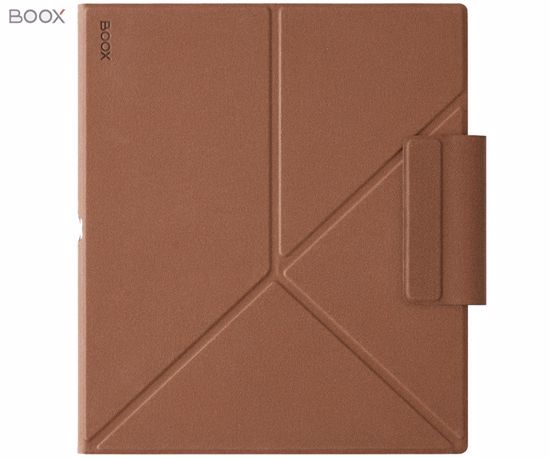Fotografija izdelka BOOX Note Air5 C originalni ovitek / etui, za model Note Air5 C, preklopni, magnetni, funkcija stojala, 3 načini postavitve, funkcija bujenja zaslona, rjav (Walnut Brown)
