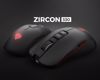 Fotografija izdelka GENESIS ZIRCON 330 brezžična miška, gaming / pisarniška, 3600DPI, USB 2.4GHz / USB Type-C, 7 gumbov, polnilna baterija, Plug & Play, črna