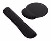Fotografija izdelka Natec CHIPMUNK 2v1 komplet / set podloga za miško in zapestja, ergonomska, spominska pena, univerzalna velikost, nedrseča, črna