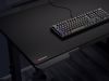 Fotografija izdelka GENESIS CARBON 500 HYPER LOGO podloga za miško, gaming / pisarniška, 1200x600mm, vodoodporna, gladka površina, zaščiteni prešiti robovi, protizdrsna, črna