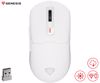 Fotografija izdelka GENESIS ZIRCON 660 PRO brezžična miška, gaming / pisarniška, 26.000DPI, USB 2.4GHz / Bluetooth / USB Type-C, 6 gumbov, polnilna baterija, spomin, programska oprema, Plug & Play, bela