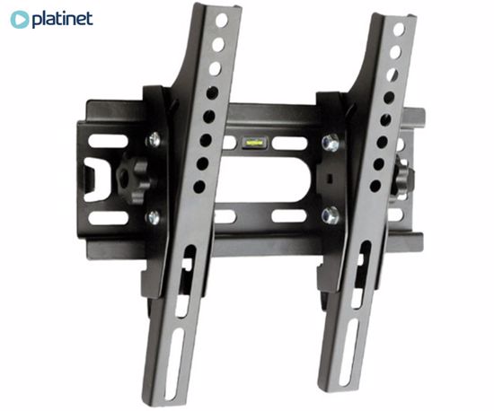 Fotografija izdelka PLATINET OMEGA OUTV200T nosilec za TV sprejemnik, 23"-42", naklon +15°/-15°, do 25kg, VESA standard do 200x200, jeklo, črn