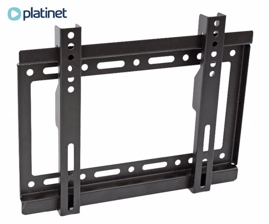 Fotografija izdelka PLATINET OMEGA OUTV200B27 nosilec za TV sprejemnik, 14"-42", fiksni, do 25kg, VESA standard do 200x200, jeklo, črn