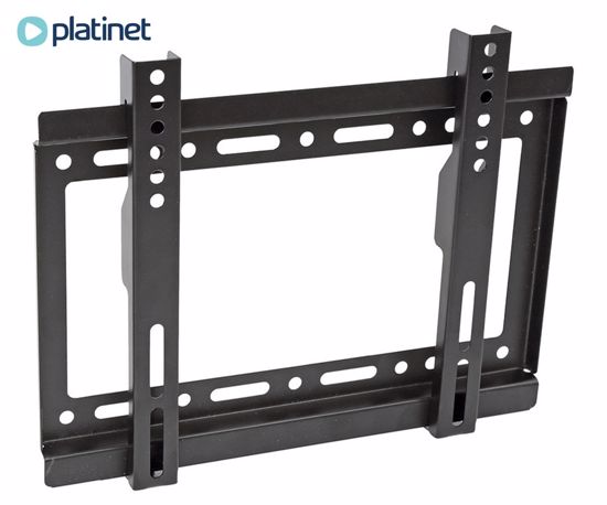 Fotografija izdelka PLATINET OMEGA OUTV200F nosilec za TV sprejemnik, 23"-42", fiksni, do 25kg, VESA standard do 200x200, jeklo, črn