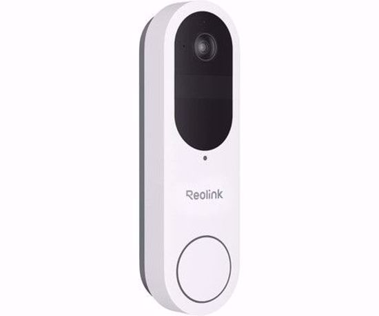 Fotografija izdelka Reolink DOORBELL D340B IP video zvonec, 4MP 2K+ Super HD, WIFI, 180° snemalni kot, 7000mAh baterija, AI zaznavanje, Night Vision, aplikacija, dvosmerna komunikacija, pametni alarm, IP65 vodoodpornost