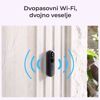 Fotografija izdelka Reolink DOORBELL D340B IP video zvonec + CHIME zvonec, 4MP 2K+ Super HD, WIFI, 180° snemalni kot, 7000mAh baterija, AI zaznavanje, Night Vision, dvosmerna komunikacija, pametni alarm, IP65