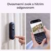 Fotografija izdelka Reolink DOORBELL D340B IP video zvonec + CHIME zvonec, 4MP 2K+ Super HD, WIFI, 180° snemalni kot, 7000mAh baterija, AI zaznavanje, Night Vision, dvosmerna komunikacija, pametni alarm, IP65