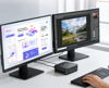 Fotografija izdelka Blackview MP50 namizni mini računalnik, Windows 11 PRO, AMD Ryzen 5 3500U, AMD Radeon Graphics, 16GB RAM, 512GB SSD, WIFI 5, Bluetooth, Ethernet, 4x USB-A, 1x HDMI, 1x DP, minijack, +dodatki, črn