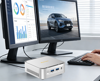 Fotografija izdelka Blackview MP50 namizni mini računalnik, Windows 11 PRO, AMD Ryzen 5 3500U, AMD Radeon Graphics, 16GB RAM, 512GB SSD, WIFI 5, Bluetooth, Ethernet, 4x USB-A, 1x HDMI, 1x DP, minijack, +dodatki, srebrn