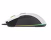 Fotografija izdelka GENESIS Krypton 290, gaming optična miška, RGB osvetlitev, 7 prog. tipk, 6.400dpi, spomin, aplikacija, belo/črna