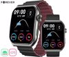 Fotografija izdelka FOREVER Tiron SWM-300 pametna ura, 1,96" AMOLED zaslon, Bluetooth, Android + iOS, klicanje, baterija, aplikacija, IP67, merjenje aktivnosti, analiza spanca, športni načini, črna (Carbon Black)