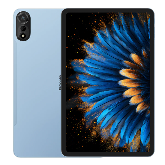 Fotografija izdelka Blackview MEGA 2 12'' 12+256GB LTE, komplet miška+tipk., modra