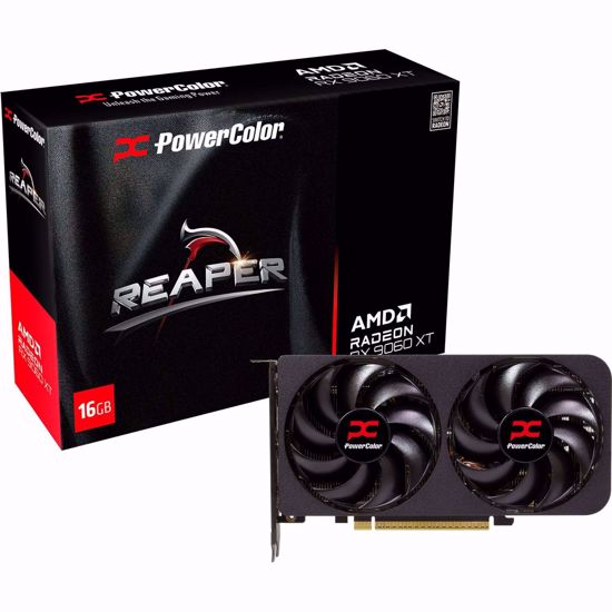 Fotografija izdelka PowerColor Radeon RX 9060 XT Reaper 16GB GDDR6, grafična kartica