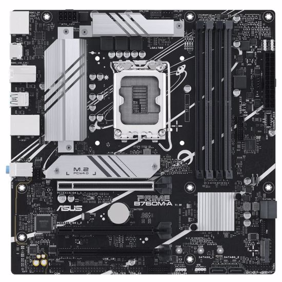 Fotografija izdelka ASUS Prime B760M-A-CSM LGA 1700 DDR5 MicroATX osnovna plošča