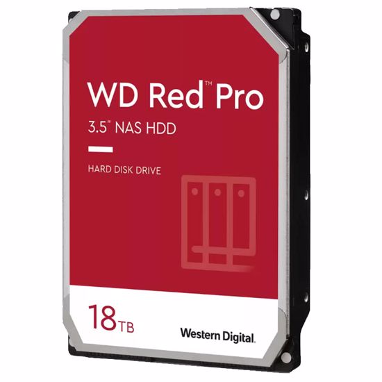 Fotografija izdelka WD Red Pro 18TB 3,5" SATA3 512MB 7200rpm WD181KFGX NAS trdi disk