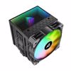 Fotografija izdelka SHARKOON CPU A60 RGB BLACK AIR COOLER 2x120mm PWM 260W procesorski hladilnik
