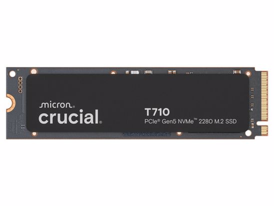 Fotografija izdelka SSD 2TB M.2 80mm PCI-e 5.0 x4 NVMe, CRUCIAL T710 (CT2000T710SSD8)