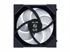 Fotografija izdelka Ventilator za ohišje Lian Li UNI FAN SL-INF Wireless 140 Reverse Blade ARGB, PWM, 140mm, črn