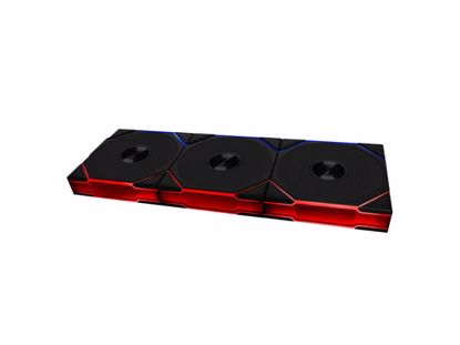 Fotografija izdelka Ventilator za ohišje Lian Li UNI FAN TL Wireless 120 Reverse Blade ARGB PWM 120mm, 3 Pack + Kontroler, črn