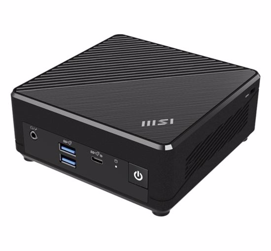 Fotografija izdelka Mini namizni računalnik MSI Cubi N ADL S-225BEU Intel N100 / 8GB / 512GB SSD / WiFi 5 + BT 5.0 / 2x1Gbps / Windows 11 Home / črn