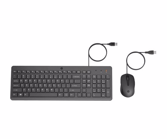 Fotografija izdelka Komplet tipkovnica in miška HP 150 žična slovenska