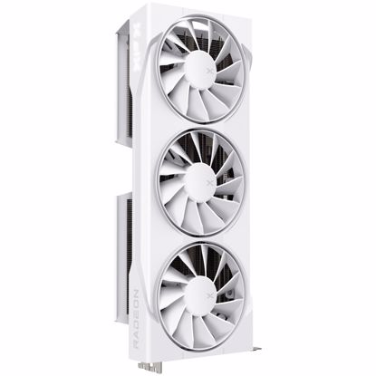 Fotografija izdelka Grafična kartica AMD RX9070 XT XFX Swift bela - 16GB GDDR6  | 1xHDMI 2.1 3xDisplayport 2.1 (RX-97TSWF3W9)