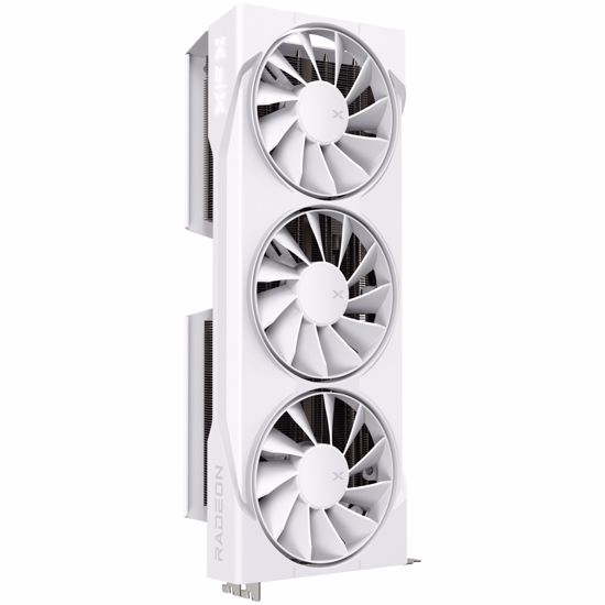 Fotografija izdelka Grafična kartica AMD RX9070 XT XFX Swift bela - 16GB GDDR6  | 1xHDMI 2.1 3xDisplayport 2.1 (RX-97TSWF3W9)
