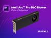 Fotografija izdelka Grafična kartica Intel ARC Pro B60 Blower, 24GB GDDR6, PCIe 5.0, 4x DP 2.1, Sparkle