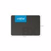 Fotografija izdelka Crucial BX500 1TB 3D NAND SATA 2.5 SSD