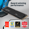 Fotografija izdelka Crucial T700 4TB PCIe Gen5 NVMe M.2 SSD